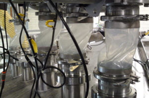 Złącze Tri-Clamp na linii produkcyjnej