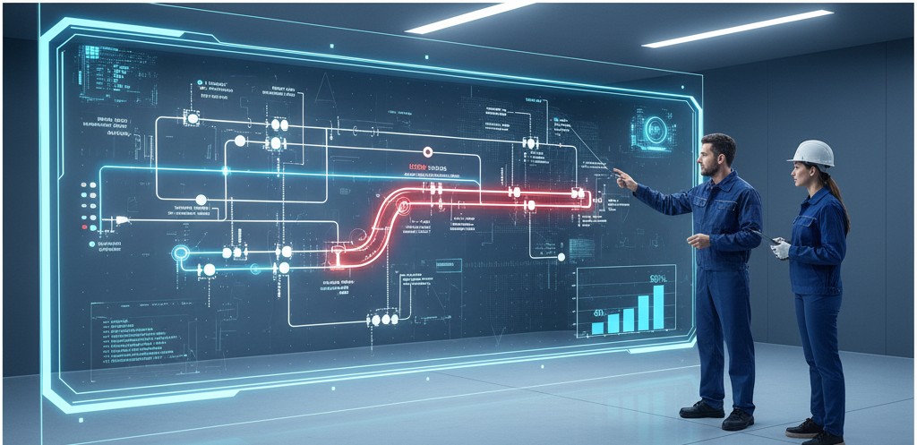 optymalizacja przepływu materiału